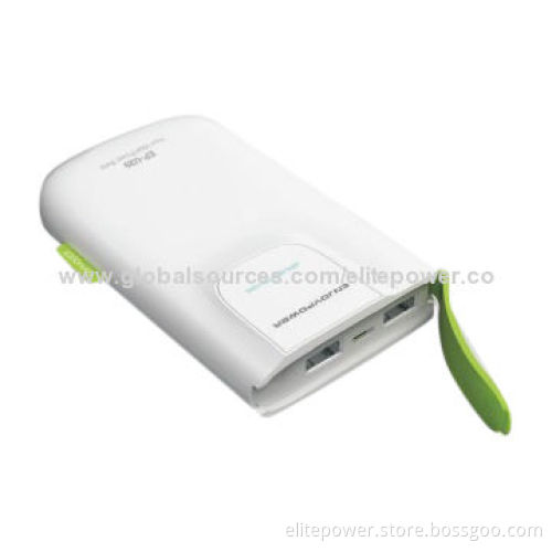 Dual USB Power Bank, 6,800mAh for iPad 3, iPad Mini, iPhone, HTC, Samsung and Nokia